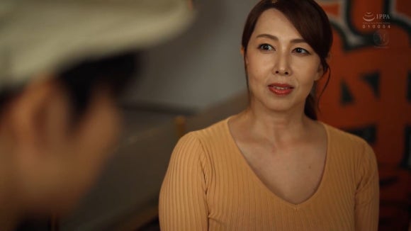 카자마 유미 [JUR-158] 규동집 F컵 유부녀와 땀 범벅이 된 금기된 위로