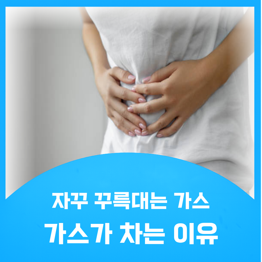 가스가 차는 이유