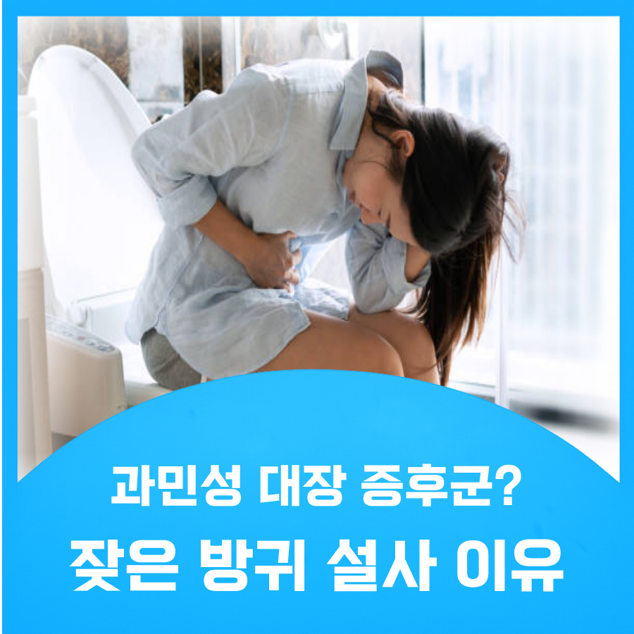 잦은 방귀 설사