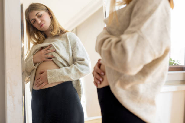 복부팽만