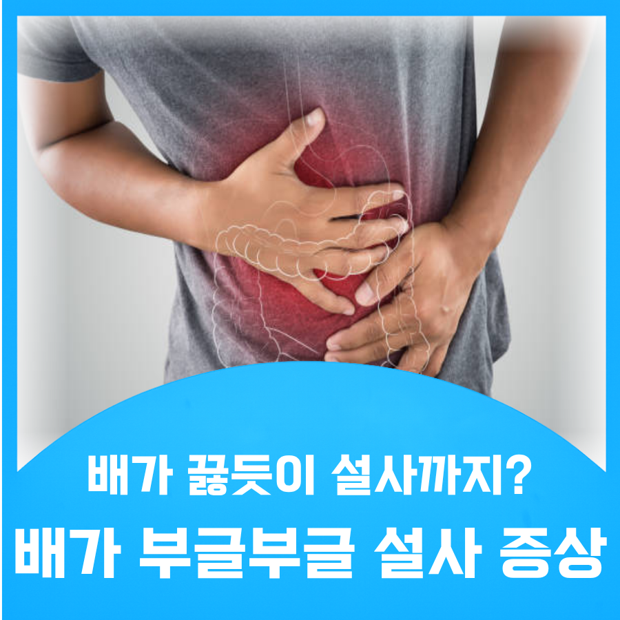배가 부글부글